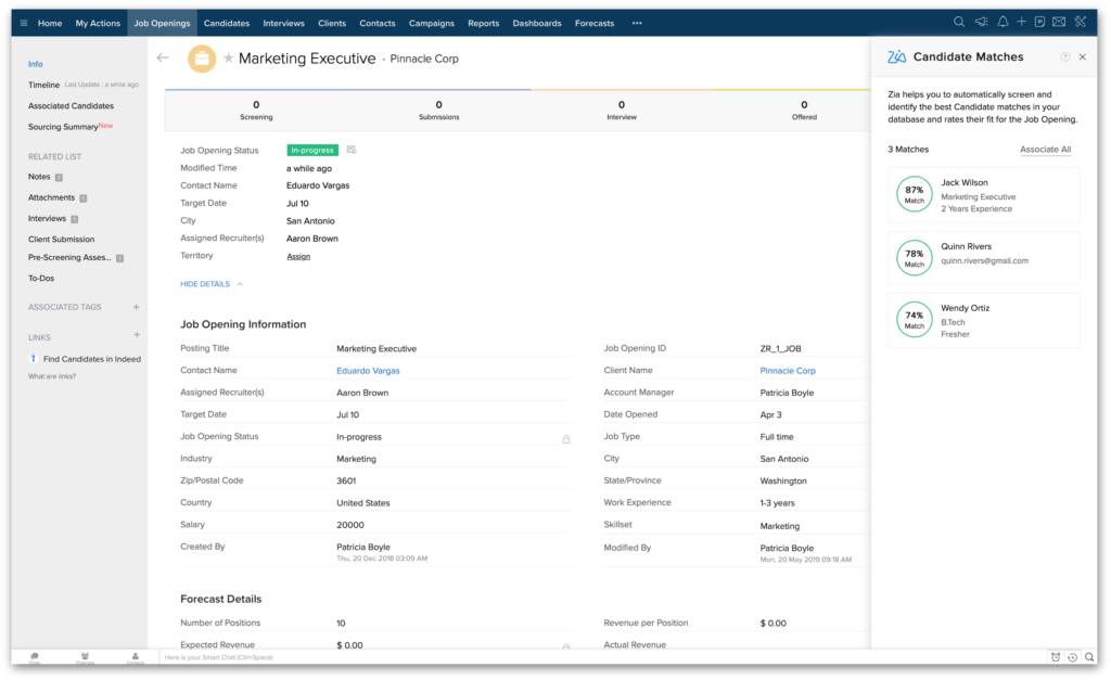 Zoho Recruit Review